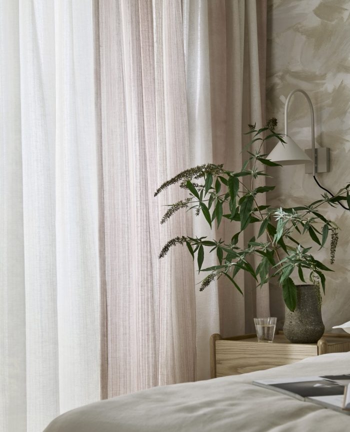Clarke & Clarke Rapello Stripe Voile M2M
