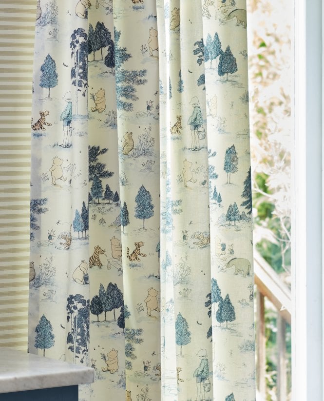 Sanderson Winnie the Pooh Curtain Panel M2M