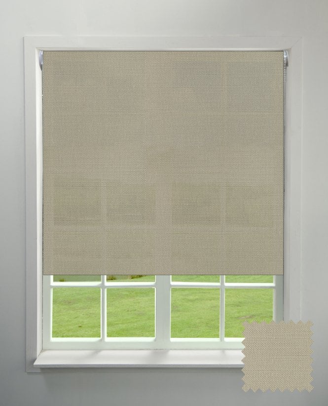 finesse cameo linen daylight roller blind m2m
