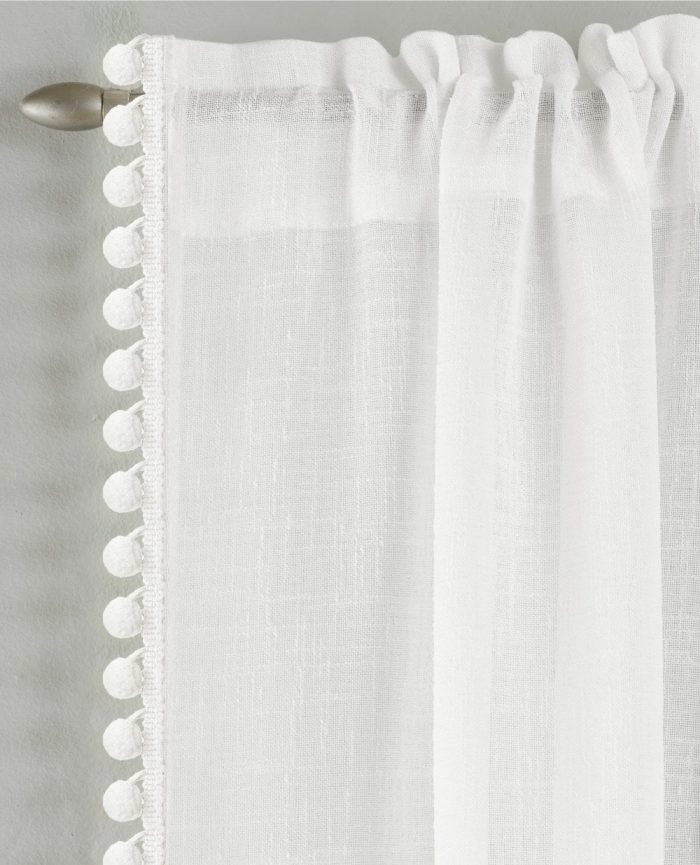 Tyrone Tahiti Pom Pom Slot Top Voile Panel