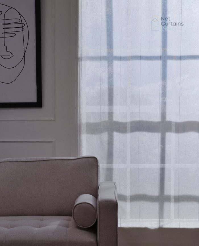 Clarke & Clarke Corrado Vertical Stripe Voile M2M
