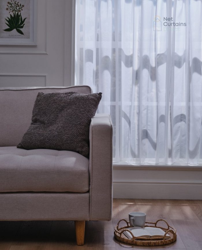 Roxanne White Voile Curtain M2M