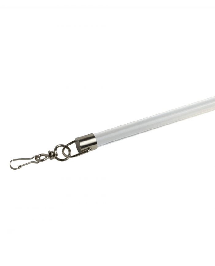 Speedy white draw rod from Net Curtains direct