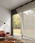 Lou White Natural Fibres Voile Curtain M2M
