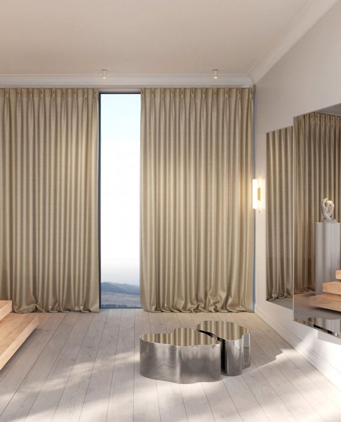 Ado Pure Glow Glossy Voile Curtain M2M