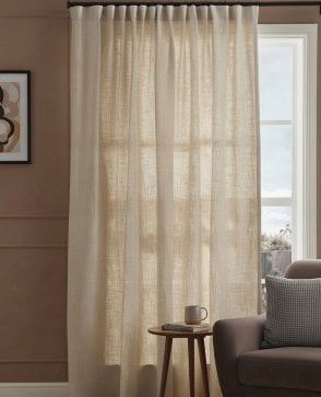 Alder Linen Blend Voile Curtain M2M