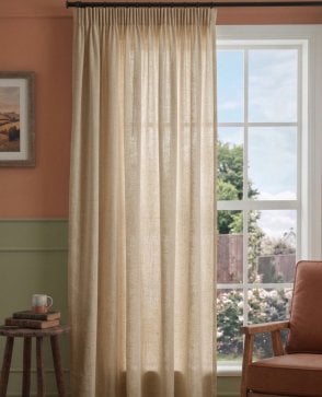 Alder Linen Blend Voile Curtain M2M