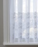 Alice White Leaf Net Curtain M2M