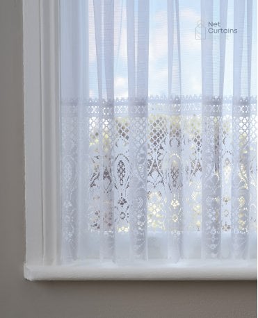 Ashurst White Express Net Curtain