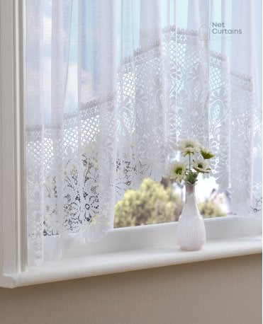 Ashurst White Net Jardiniere