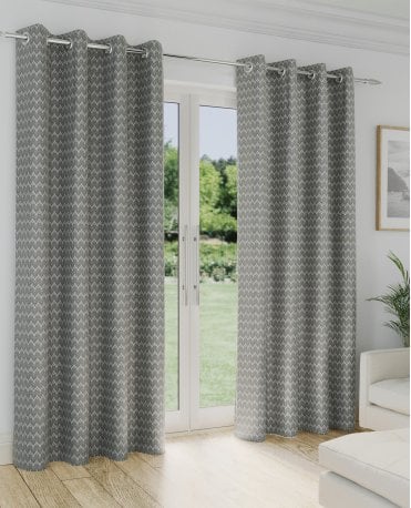 Aspen Eyelet Readymade Curtain