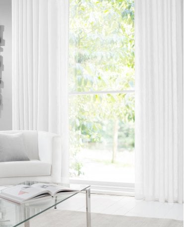 Bordo Linen Look Universal Top Voile Panel