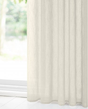 Bordo Linen Look Voile Curtain M2M