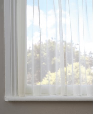 Botley Plain Ivory Express Net Curtain