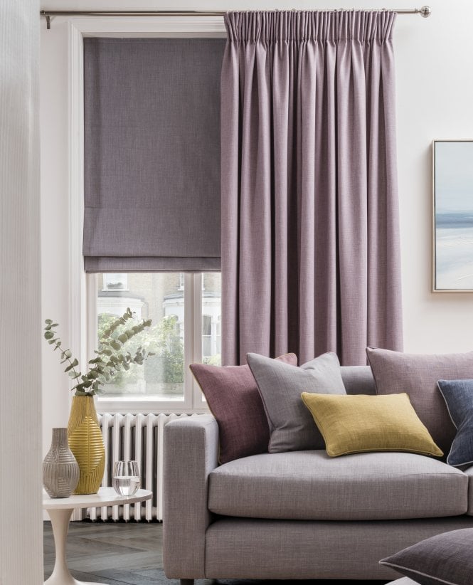 Clarke & Clarke Linoso Weave Curtains M2M