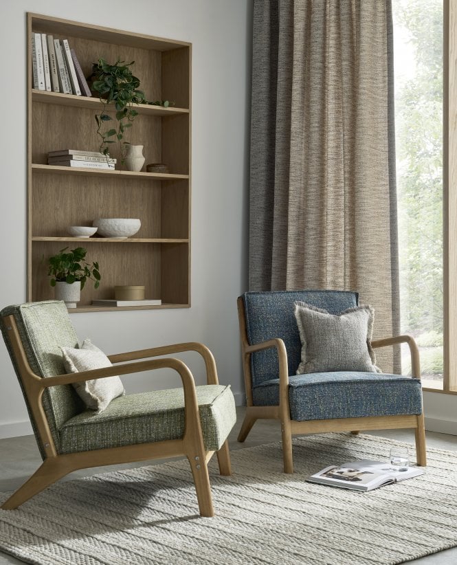 Clarke & Clarke Studio G Cetara Recycled Curtains M2M