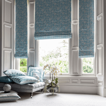 click to Measure for Roman Blinds
