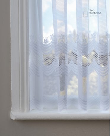 Colbury White Express Net Curtain