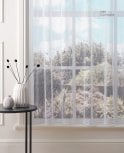 Cumbria White Open Weave Express Net Curtain