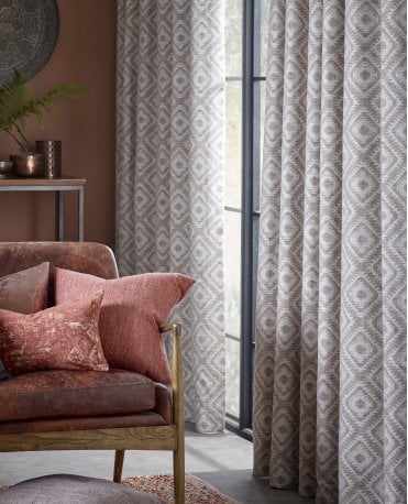 Esta Lined Woven Curtains M2M