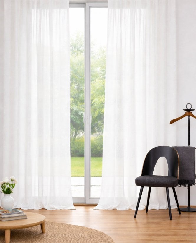 Fencasa X NCD Kalithea Fire Retardant Voile Curtain M2M