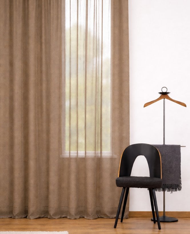 Fencasa X NCD Oia Fire Retardant Voile Curtain M2M