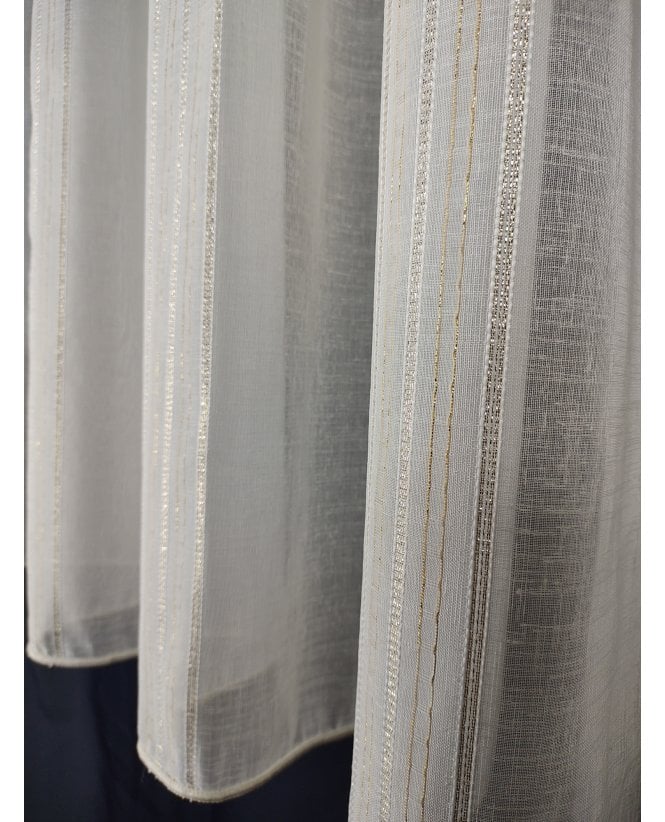 Fencasa X NCD Veda Metallic Threads Stripe Voile M2M