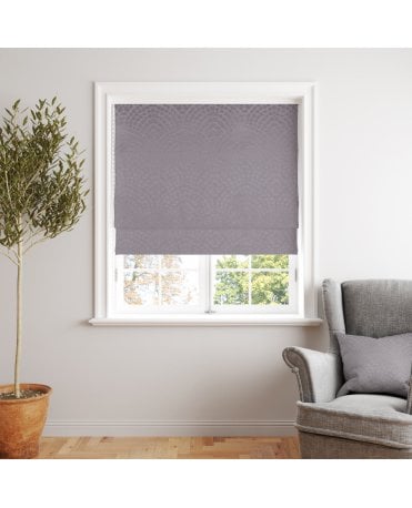Addison Mauve Roman Blind M2M