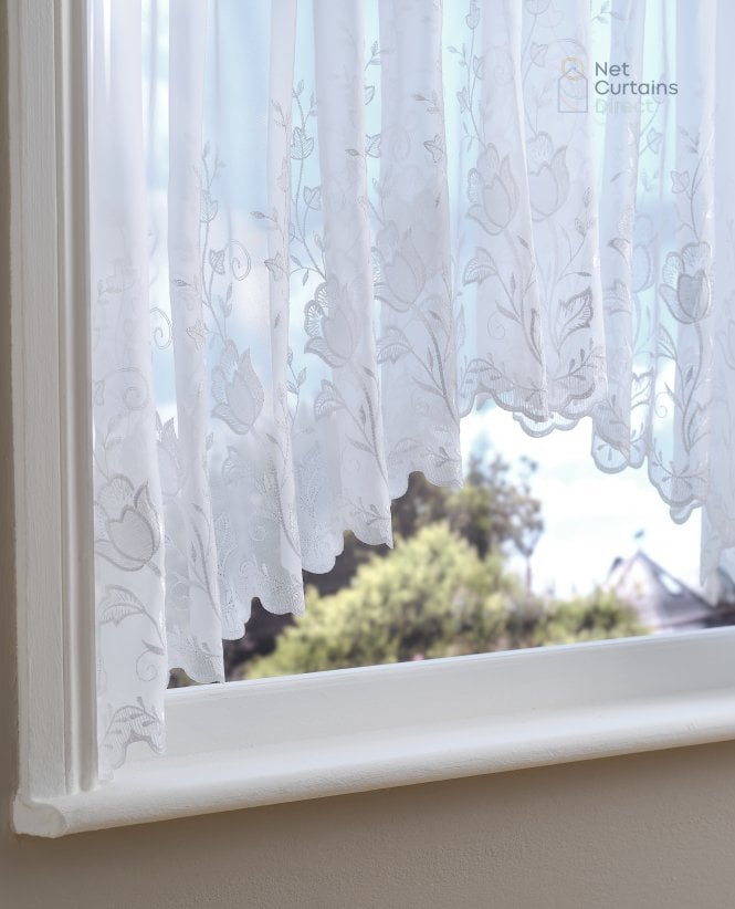 Finesse Adele White Voile Jardiniere M2M