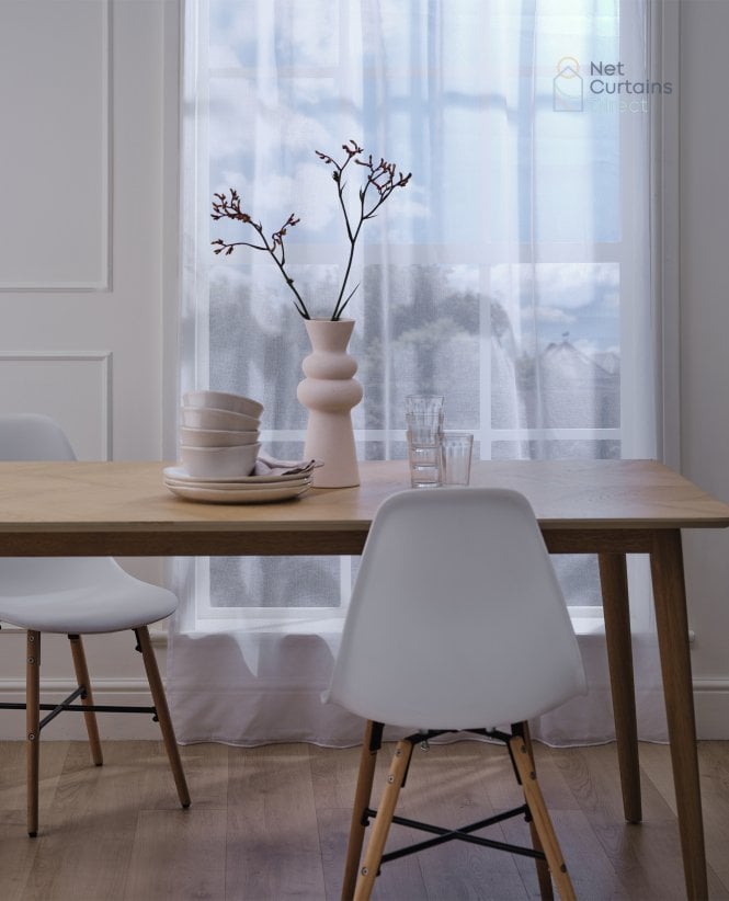 Finesse Alnwick Perfect Light Voile Curtain M2M
