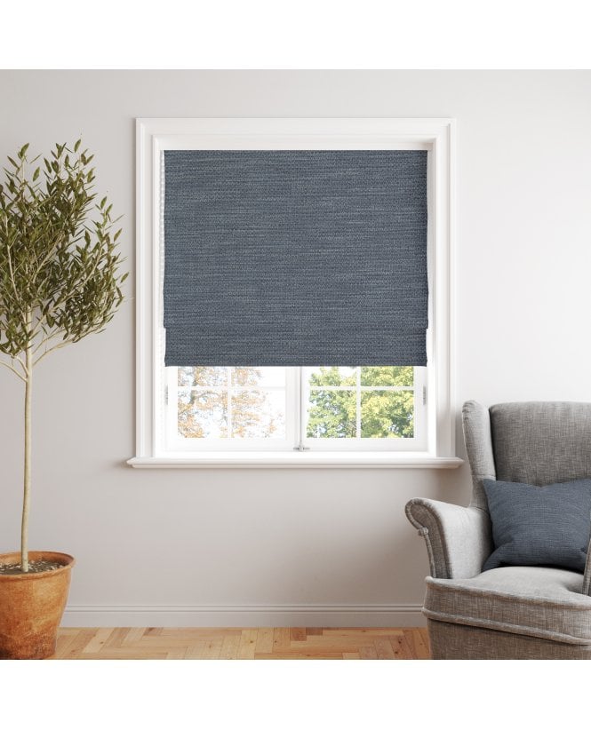 Finesse Antilla Indigo Roman Blind M2M