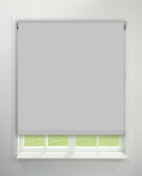 Finesse Astra Grey PVC Roller Blind M2M