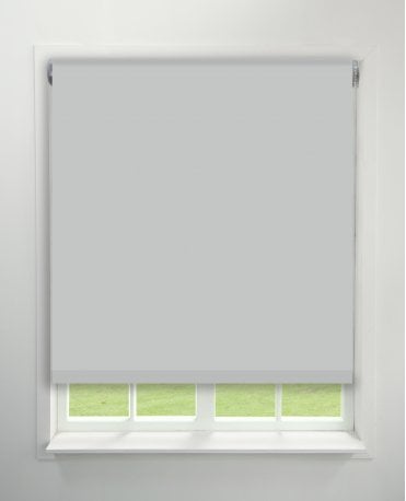 Astra Grey PVC Roller Blind M2M
