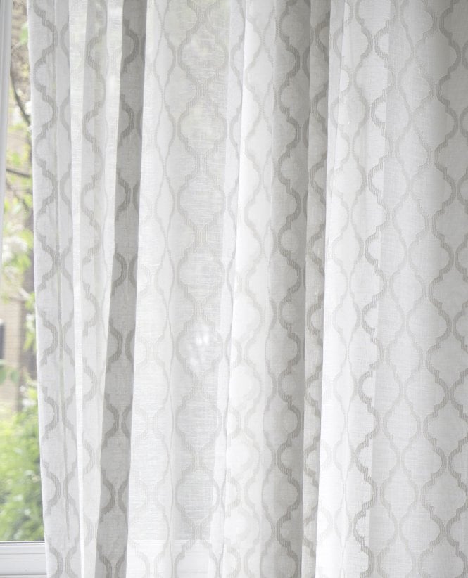 Finesse Chatsworth Voile Curtain M2M