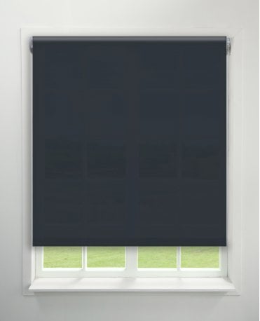 Dawn Charcoal Daylight Roller Blind M2M