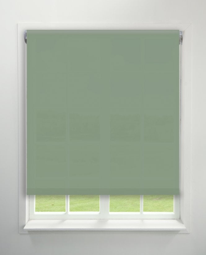 Finesse Dawn Sage Daylight Roller Blind M2M