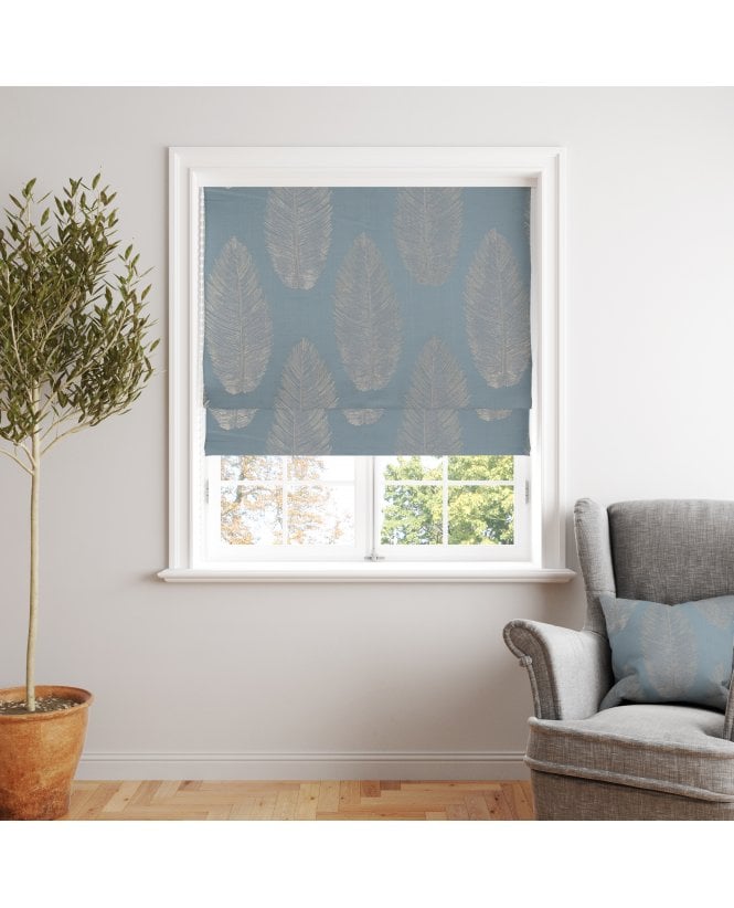 Finesse Eden Peacock Roman Blind M2M