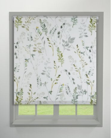 Gardenia Green Daylight Roller Blind M2M
