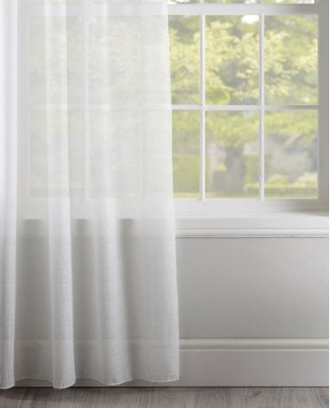 Hambledon White Voile Curtain M2M