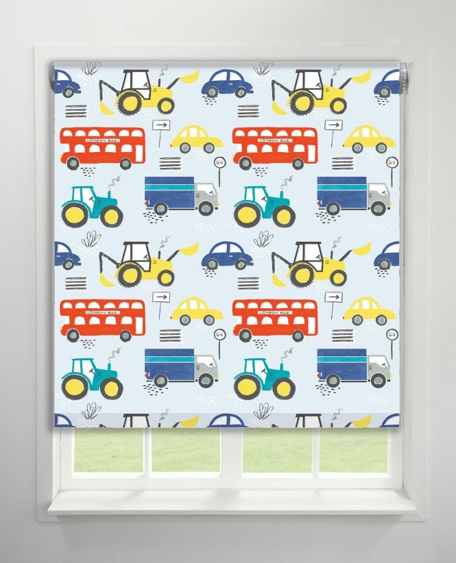 Finesse Kids Cars Blackout Roller Blind M2M