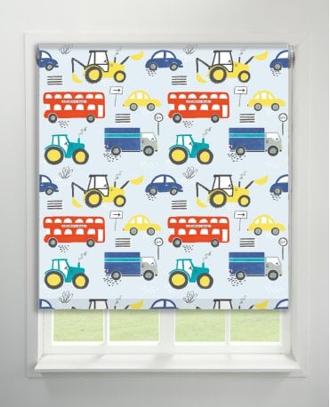 Kids Cars Blackout Roller Blind M2M