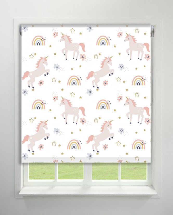 Finesse Kids Unicorns Blackout Roller Blind M2M