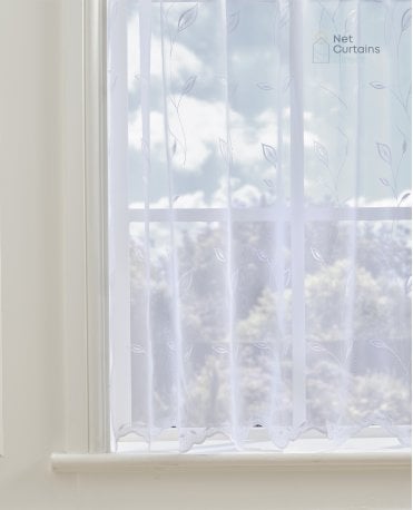 Liberty White Voile Curtain M2M