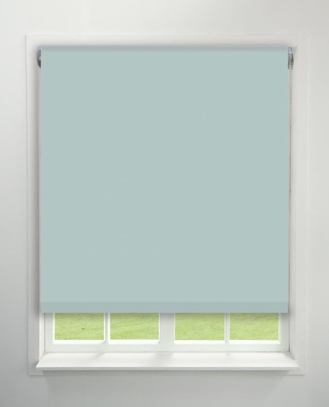 Finesse Luna Duck Egg Blackout Roller Blind M2M