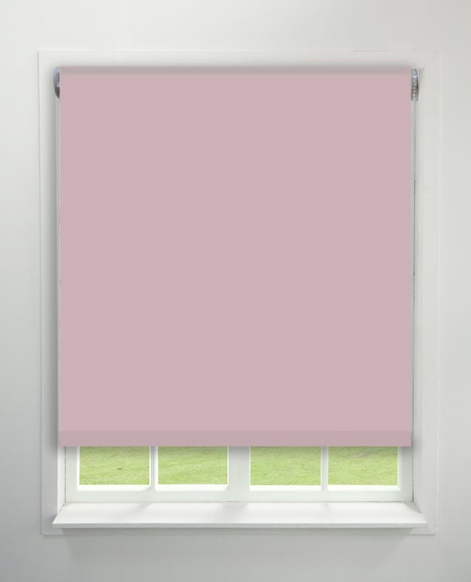 Finesse Luna Pink Blackout Roller Blind M2M