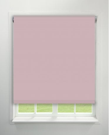 Luna Pink Blackout Roller Blind M2M
