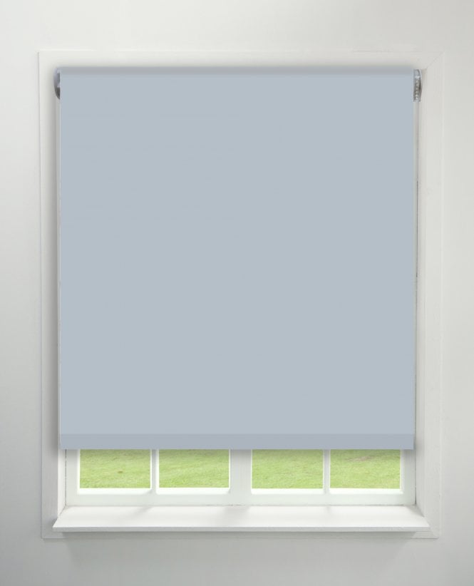 Finesse Luna White Blackout Roller Blind M2M