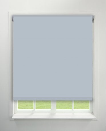 Luna White Blackout Roller Blind M2M