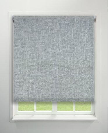 Luxe Sparkle Silver Daylight Roller Blind M2M