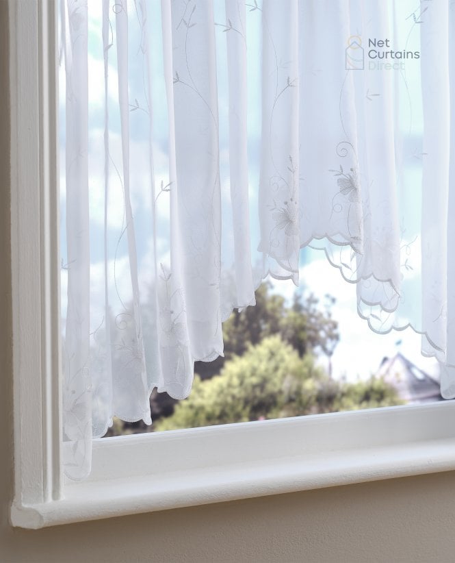 Finesse Lydia White Voile Jardiniere M2M